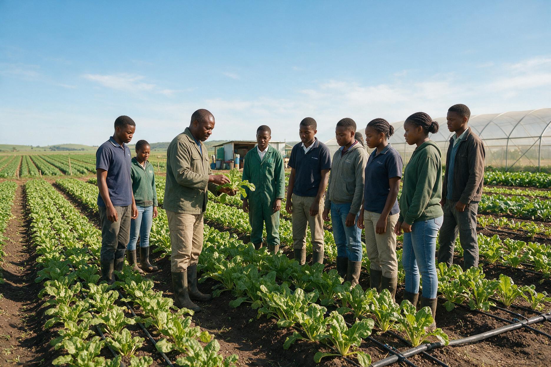 Crop production training