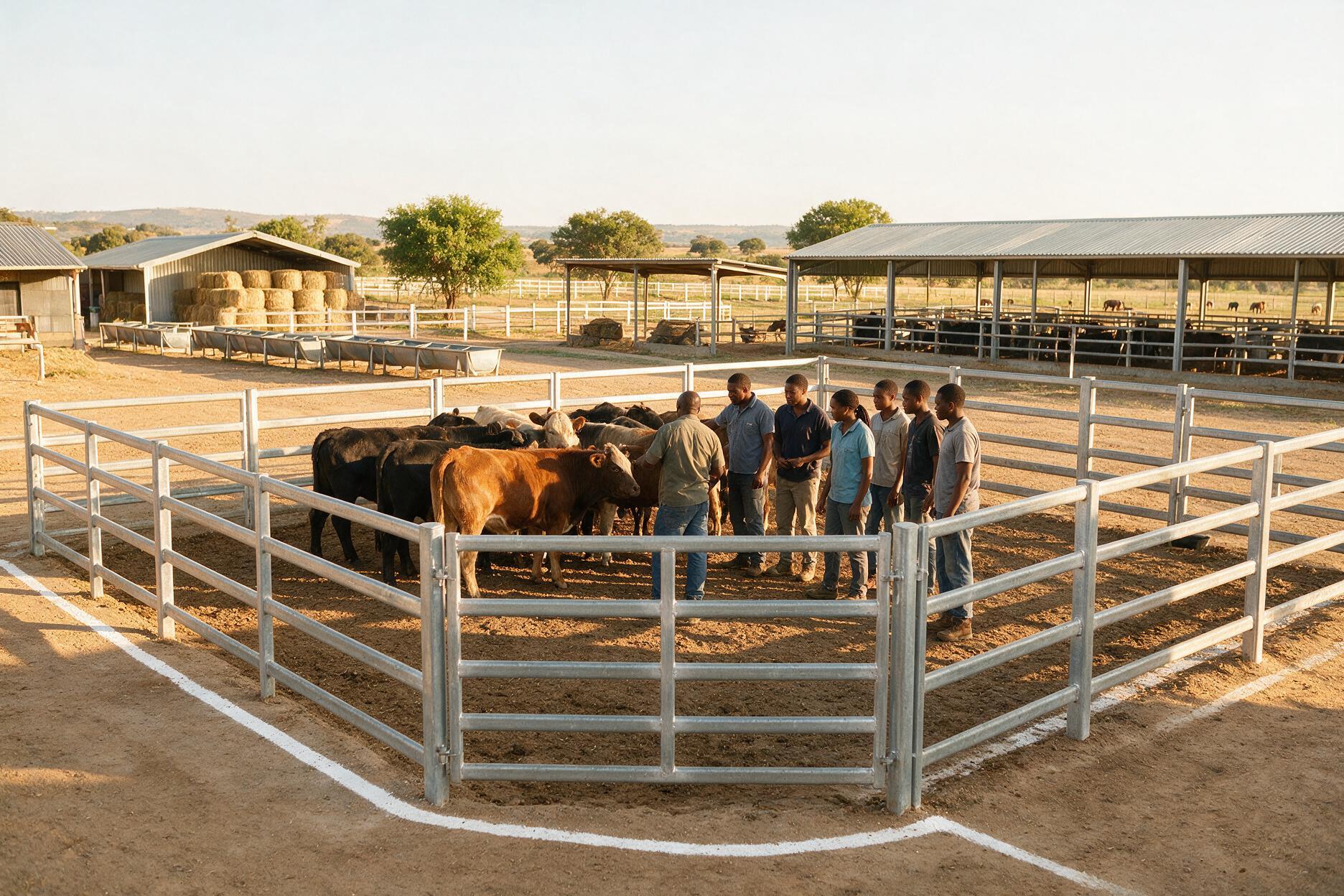 Animal production and livestock training